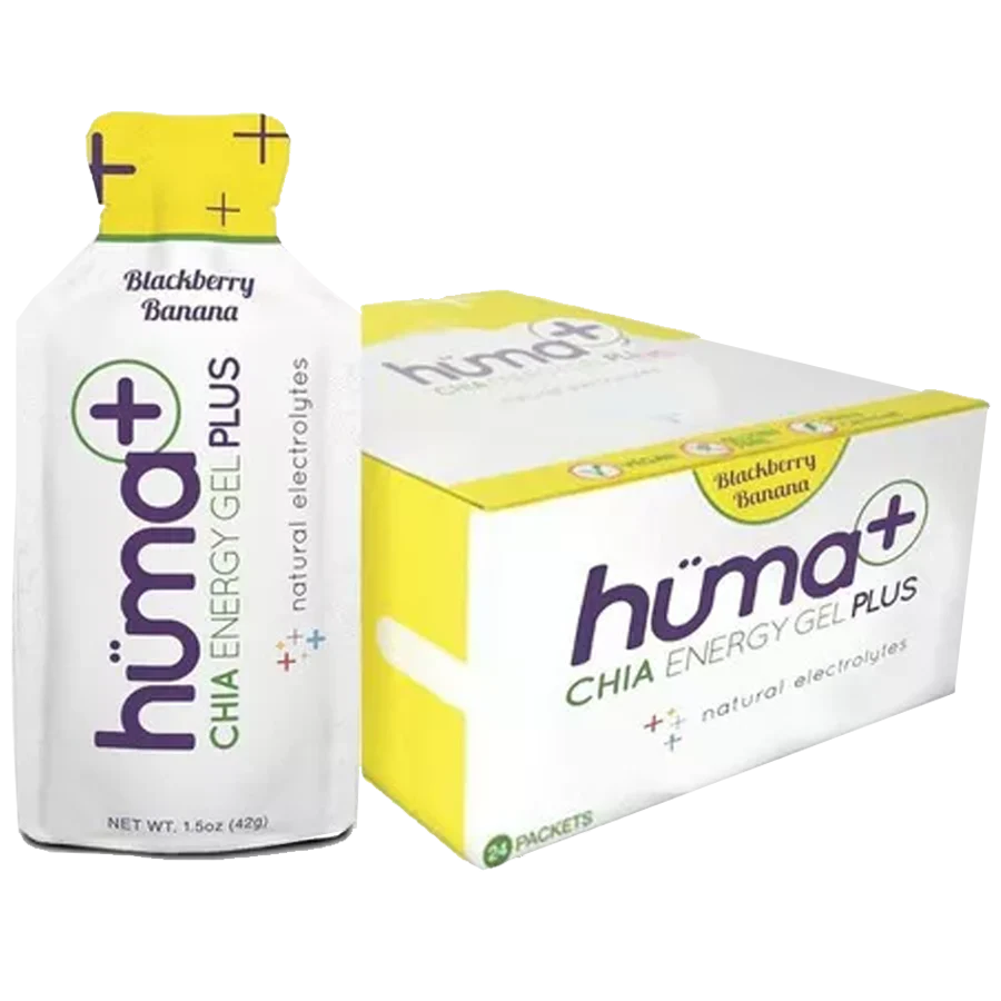 Huma Chia Energy Gel Plus - Blackberry Banana - 42g - Refuel.ae