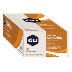 GU ENERGY GEL SALTED CARAMEL 32G X 24 - Refuel.ae