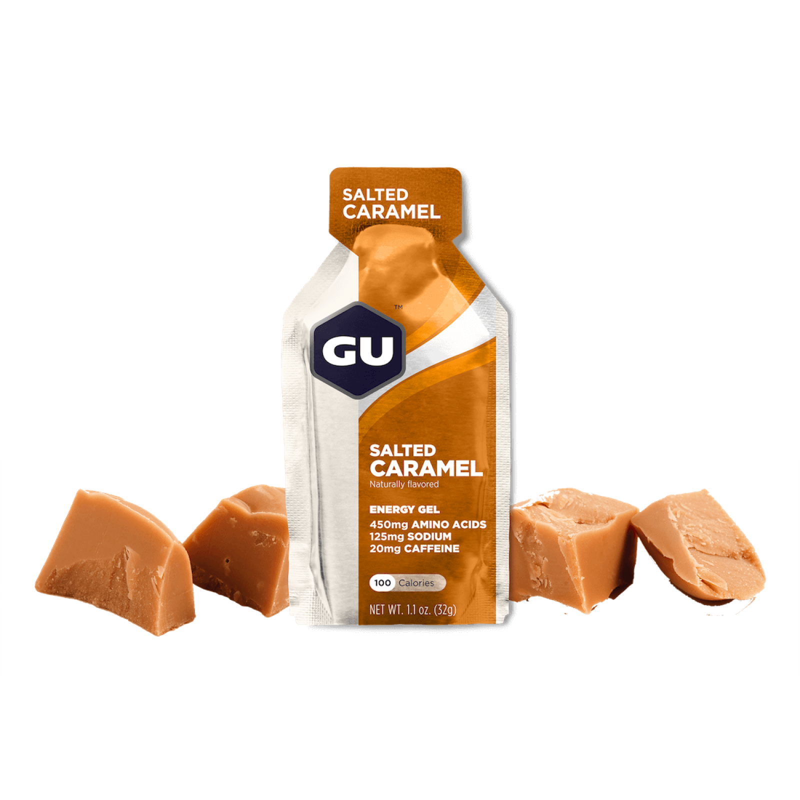 GU ENERGY GEL SALTED CARAMEL 32G X 24 - Refuel.ae