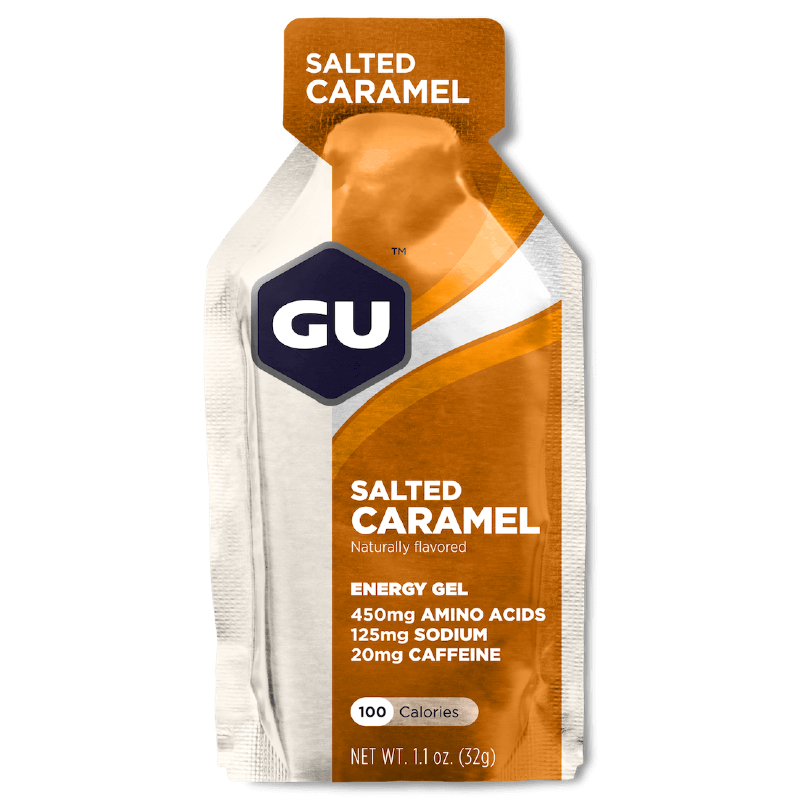 GU ENERGY GEL SALTED CARAMEL 32G X 24 - Refuel.ae