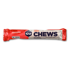 GU Energy Chews Box - Strawberry 12x 54g - Refuel.ae