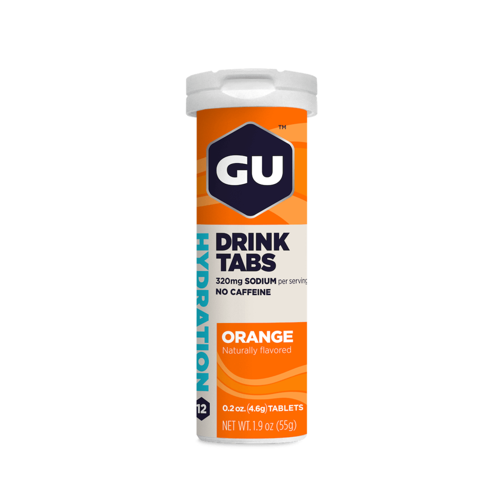GU Hydration Drink Tabs Box - Orange 8 x 55gr - Refuel.ae