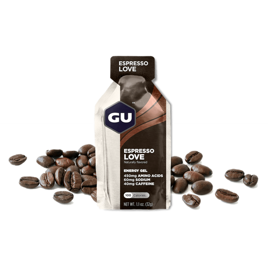 GU Energy Gel Box - Espresso Love 24 x 32g - Refuel.ae