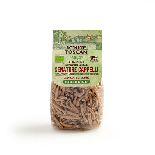 Antichi Poderi Toscani - Wholewheat Bio Organic pasta - Strozzapreti - 500 gr - Refuel.ae