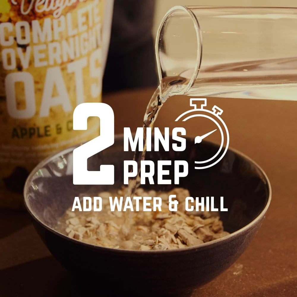Veloforte Apple & Cinnamon Complete Overnight Oats 602g - Refuel.ae