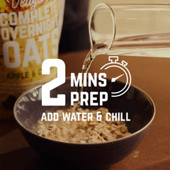 Veloforte Apple & Cinnamon Complete Overnight Oats 602g - Refuel.ae