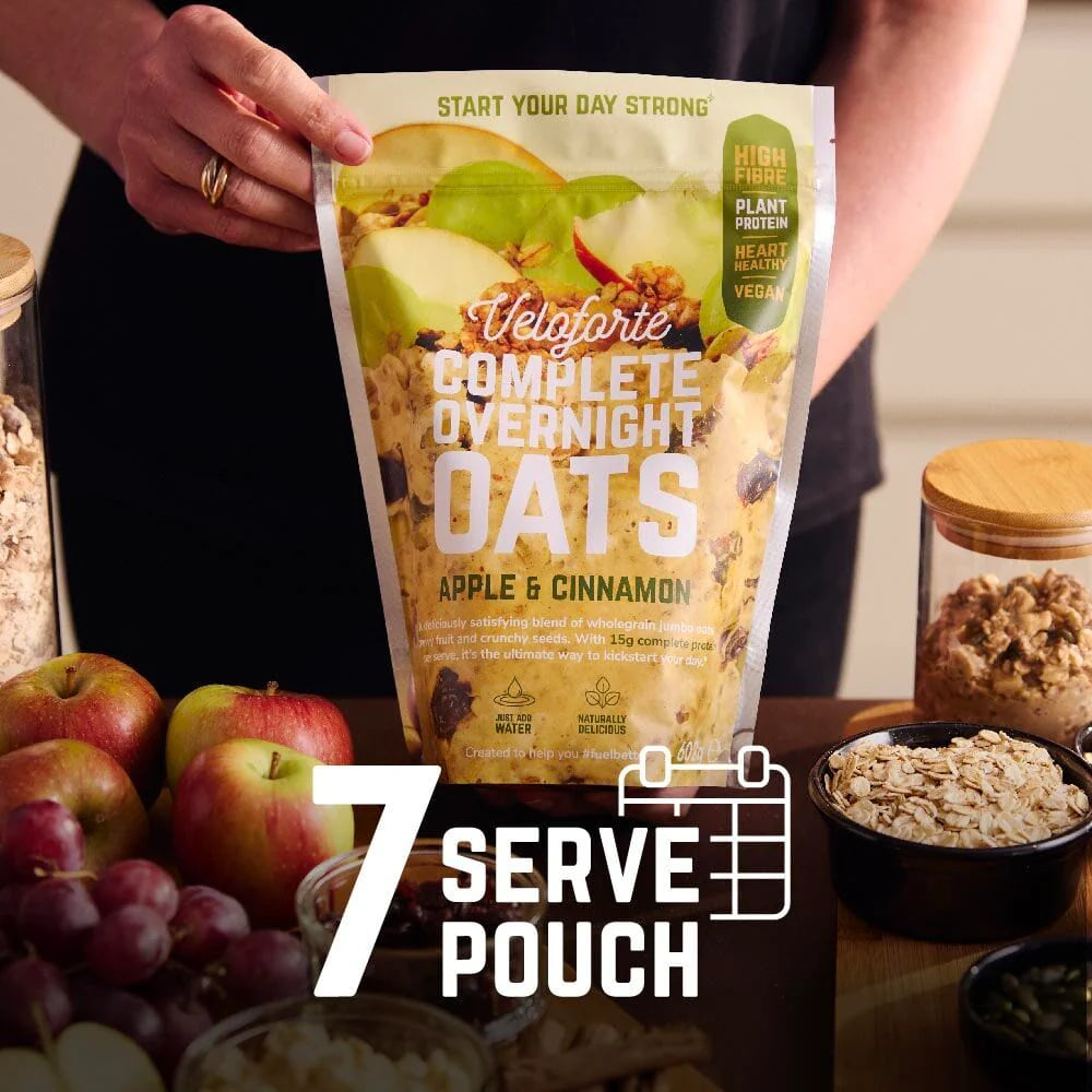 Veloforte Apple & Cinnamon Complete Overnight Oats 602g - Refuel.ae