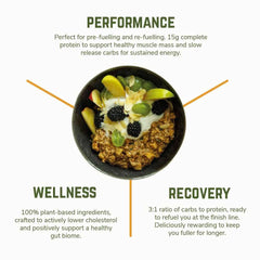 Veloforte Apple & Cinnamon Complete Overnight Oats 602g - Refuel.ae