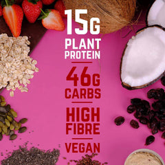 Veloforte Strawberry & Coconut Complete Overnight Oats 602g - Refuel.ae