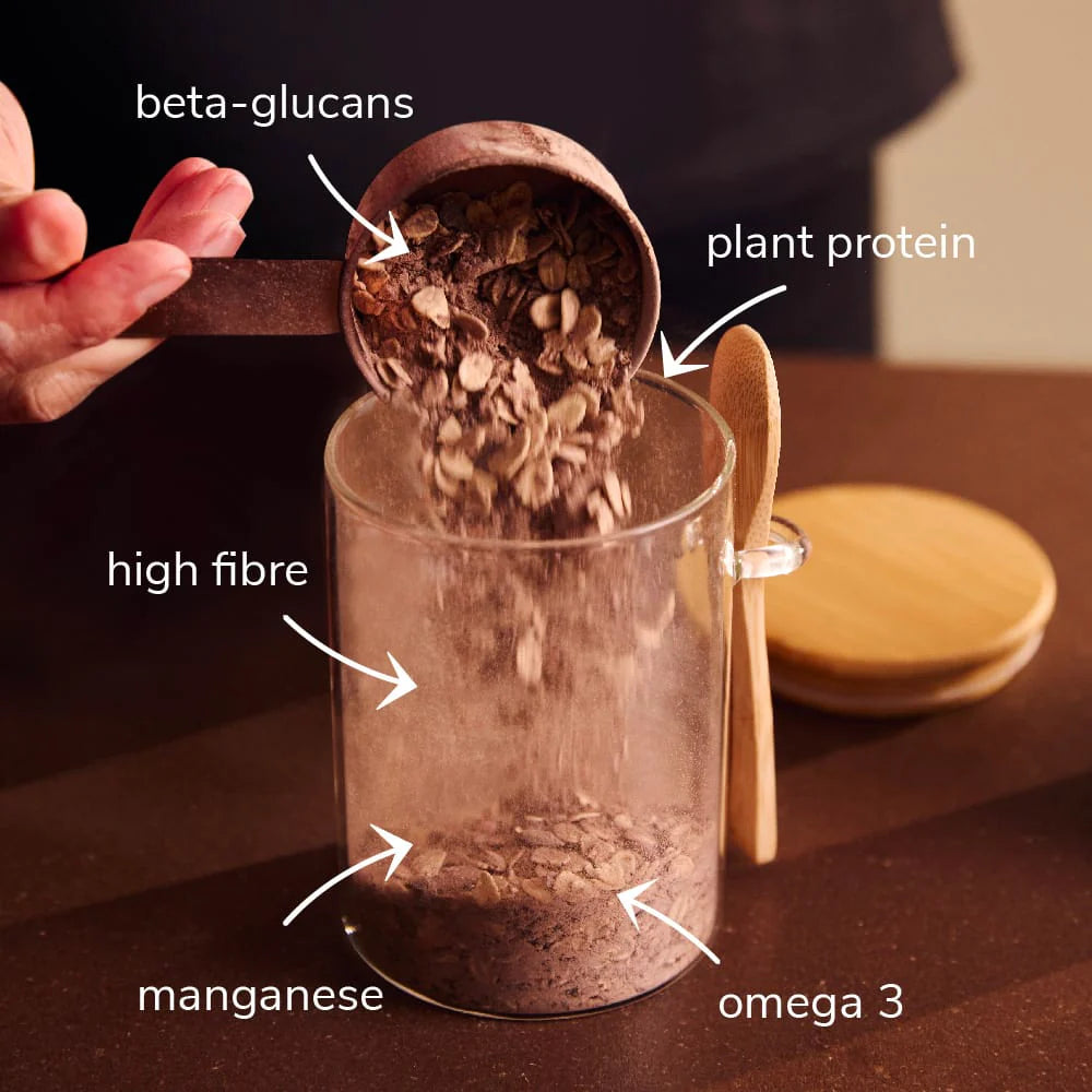 Veloforte Smooth Cocoa Complete Overnight Oats 630g - Refuel.ae