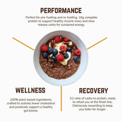 Veloforte Smooth Cocoa Complete Overnight Oats 630g - Refuel.ae