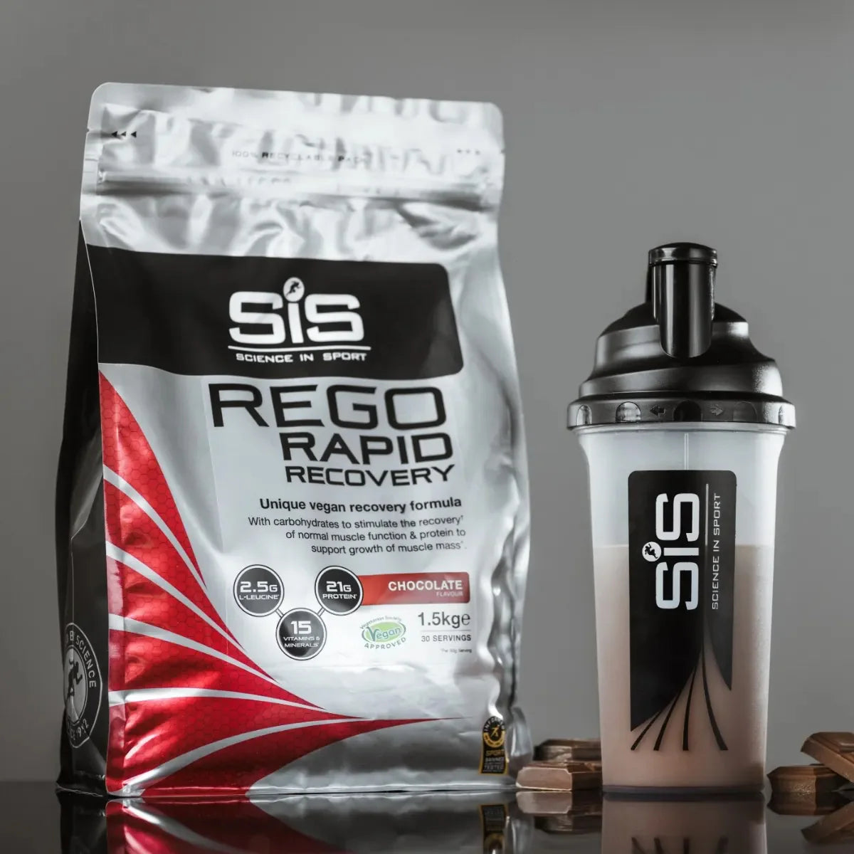 SIS Rego Rapid Recovery Pack - Chocolate 1.5kg - Refuel.ae