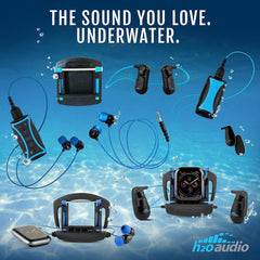 H2O STREAM 3 Waterproof MP3 player with Bluetooth - Black