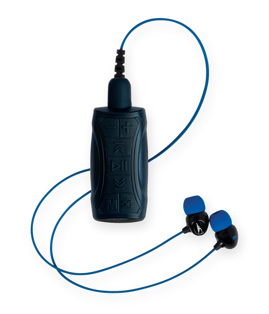 H2O STREAM 3 Waterproof MP3 player with Bluetooth - Black