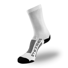 Steigen Running Socks ¾ Length Plain White