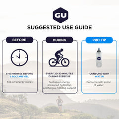 GU Roctane Energy Gel - Sea Salt Chocolate - 32g - Refuel.ae