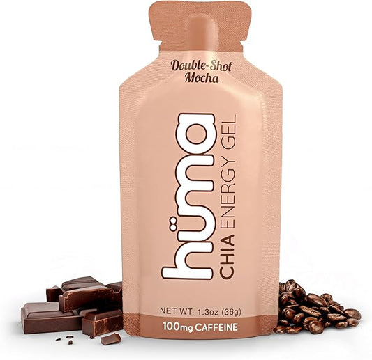 Huma Chia Energy Gel - Double Shot Mocha – 36g