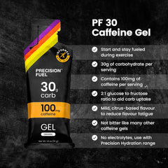 Precision Fuel & Hydration - PF 30 Gel - Caffeine