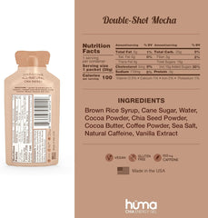 Huma Chia Energy Gel - Double Shot Mocha – 36g