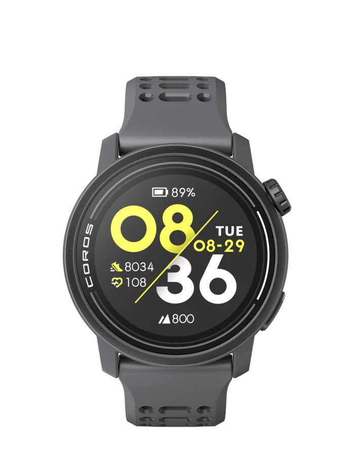 COROS PACE 3 - GPS Sport Watch - Black/Silicone Band – (Brand New, Never Worn, Open Packaging, Fully Functional, Great Condition) - Refuel.ae