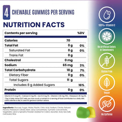 SaltStick Energy Gummies - Rainbow Blast - 50g - Refuel.ae