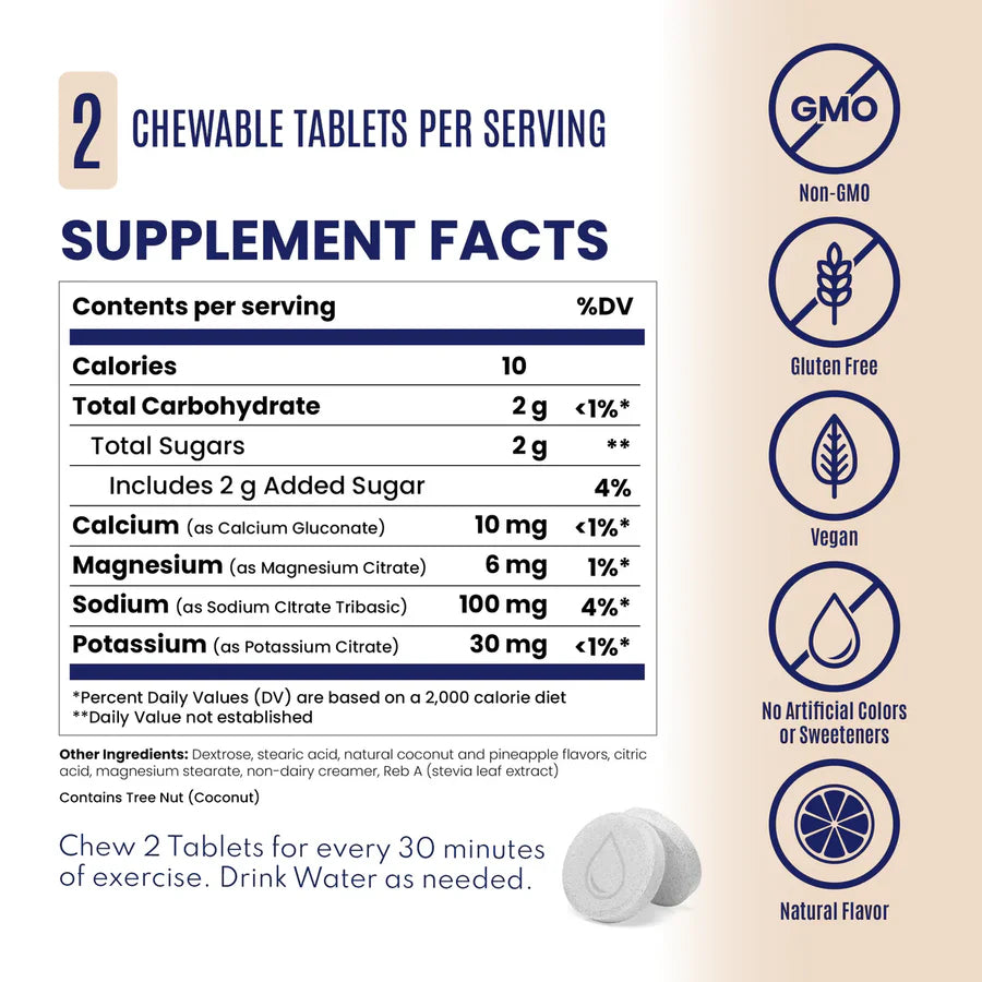 Salt Stick Fast Chews - Coconut Pineapple - Refuel.ae