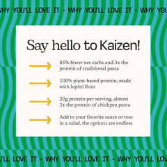 Kaizen Low carb - High Protein Pasta - Lumache - 226g