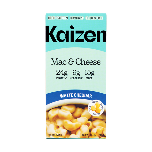 Kaizen Low carb - High Protein Mac & Cheese - White Cheddar - 178g