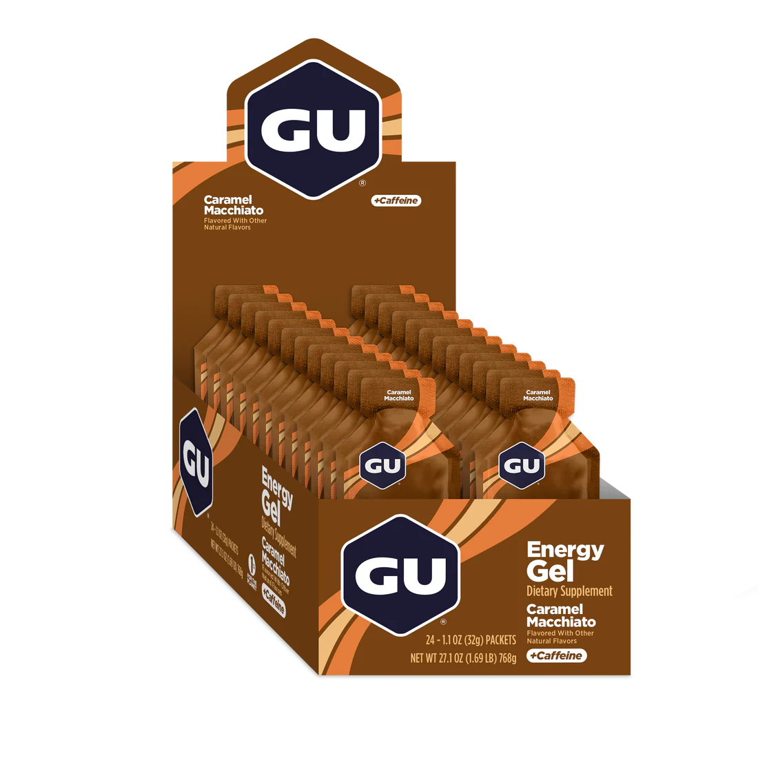 GU Energy Gel - Caramel Macchiato - 32g - Refuel.ae