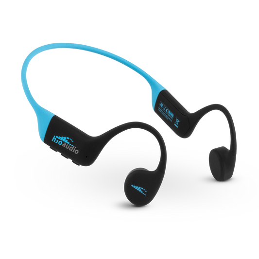 H2O TRI 2 Multi-Sport Headphones with BT & MP3 - Blue