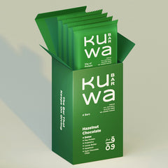 Kuwa Bar Hazelnut Chocolate Protein Bar 4 x 46g - Refuel.ae