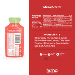 Huma Chia Energy Gel - Strawberries - 43g - Refuel.ae