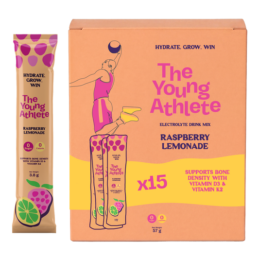 The Young Athlete Raspberry Lemonade – 15 x 3.8g - Refuel.ae