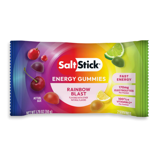 SaltStick Energy Gummies - Rainbow Blast - 50g - Refuel.ae