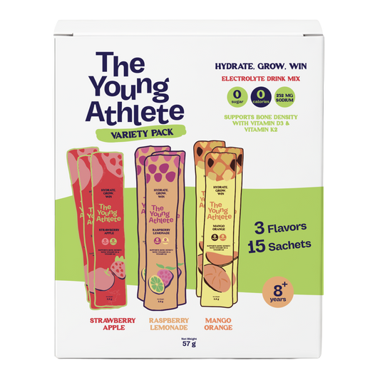 The Young Athlete Variety Pack - 15 x 3.8g - Refuel.ae