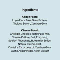Kaizen Low carb - High Protein Mac & Cheese - White Cheddar - 178g