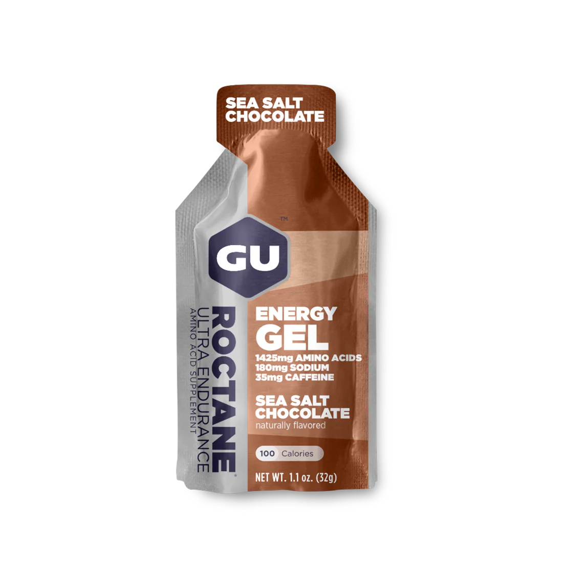 GU Roctane Energy Gel - Sea Salt Chocolate - 32g - Refuel.ae