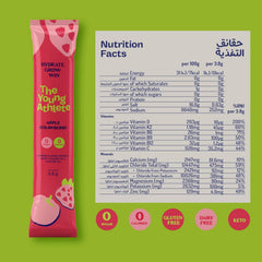 The Young Athlete Apple Strawberry - 15 x 3.8g - Refuel.ae