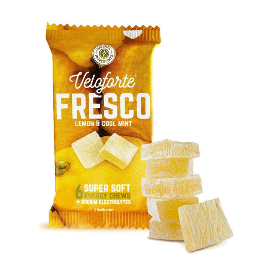 Veloforte Fresco Energy Chews Lemon & Cool Mint 9 X 6