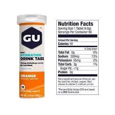 GU Hydration Drink Tabs - Orange