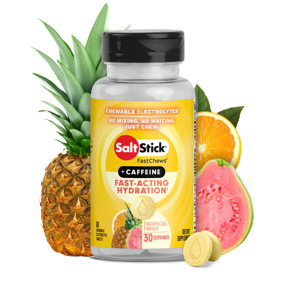 Salt Stick Fast Chews - Tropical Twist (Caffeine)