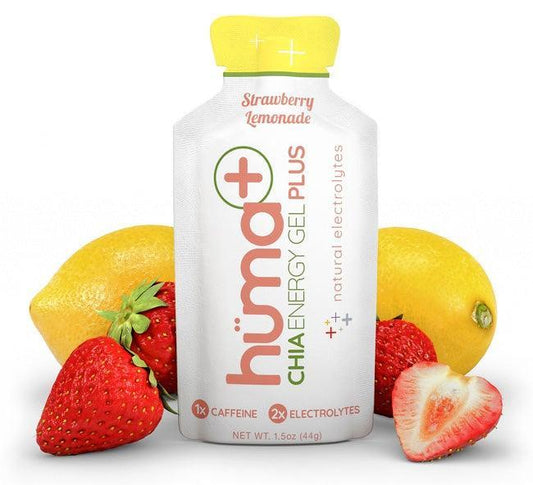Huma Chia Energy Gel Plus Strawberry Lemonade Pack of 9 - Refuel.ae