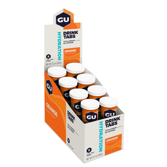 GU Hydration Drink Tabs Box - Orange 8 x 55gr