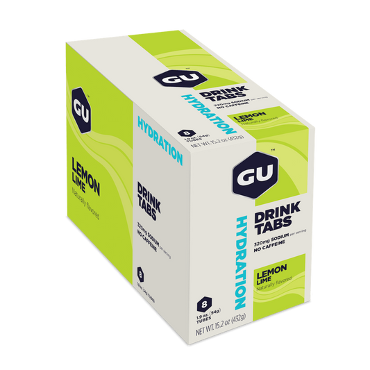 GU Hydration Drink Tabs Box - Lemon Lime 8 x 55g