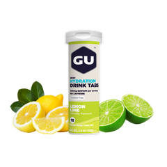 GU Hydration Drink Tabs Box - Lemon Lime 8 x 55g