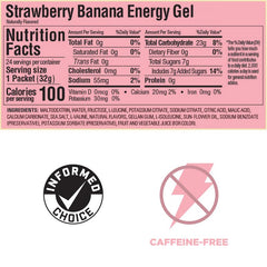 GU Energy Gel Box - Strawberry Banana 24 x 32g