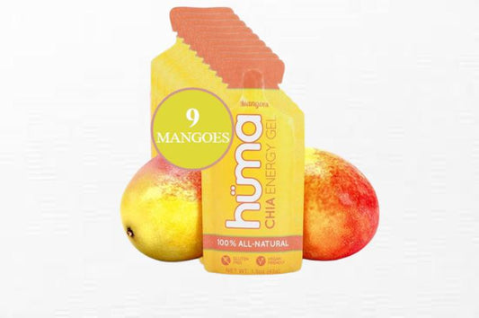 Huma Chia Energy Gel Mangoes Pack of 9 - Refuel.ae