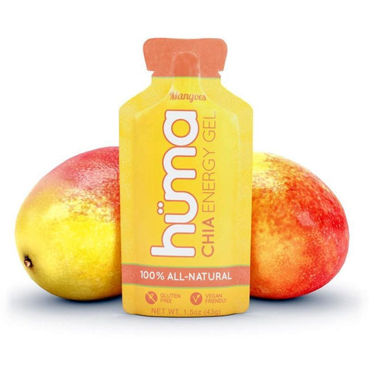 Huma Chia Energy Gel Mangoes Pack of 9 - Refuel.ae