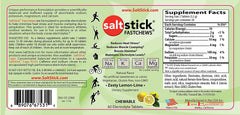 Salt Stick Fast Chews Lemon-Lime X 60