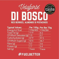 Veloforte Di Bosco Energy Bar 9 X 62 gr